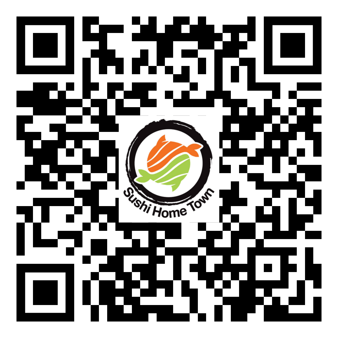 QR code for Sushi Home Town location